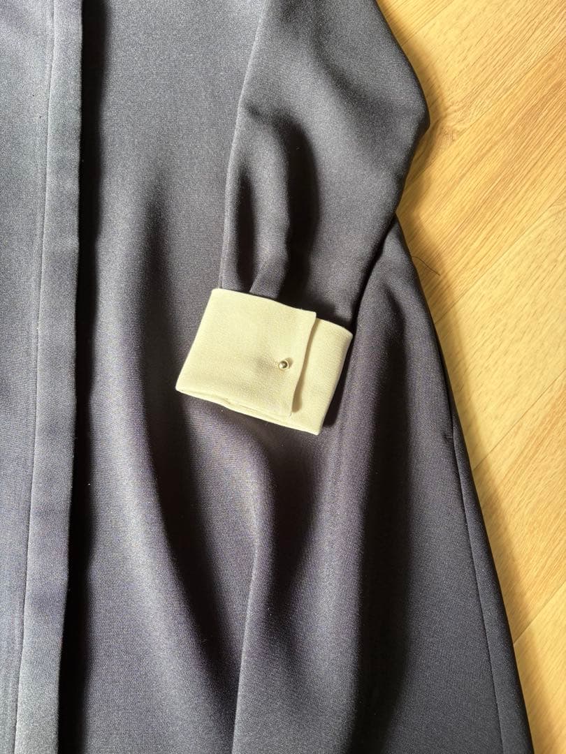 SHIPS any ダブルクロス Aライン シャツワンピース