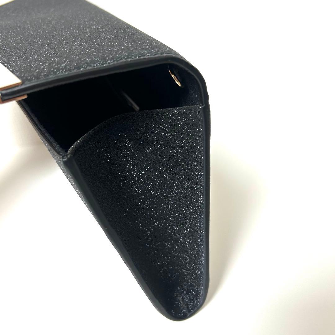 【極美品】　ジミーチュウ　クラッチバッグ　パーティーバッグ　ブラック