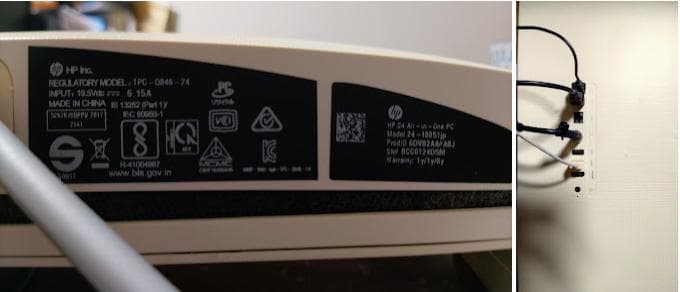 HP製液晶一体型PC f0051jp (Win11pro、Office2021)