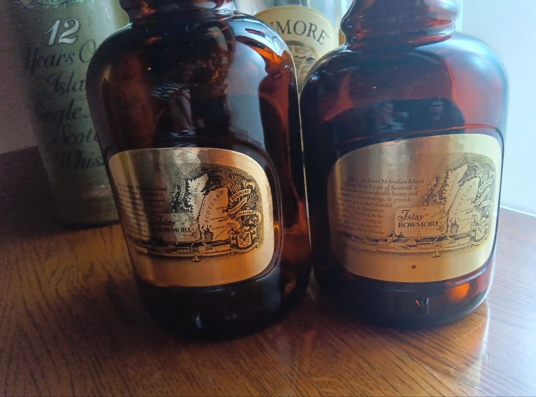 激レア空瓶シリーズボウモア4本セット