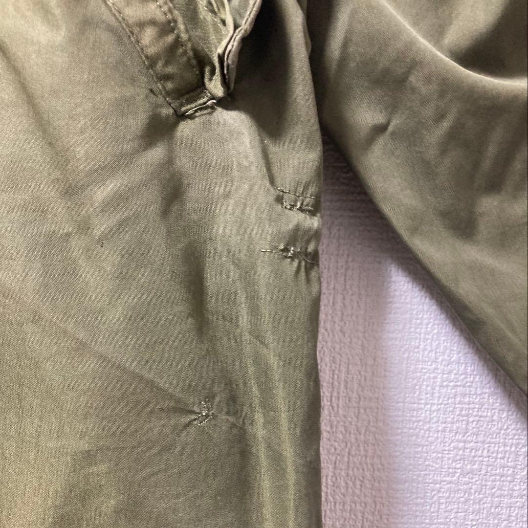 実物　M-51 モッズコート フィッシュテールパーカー アルミジップ