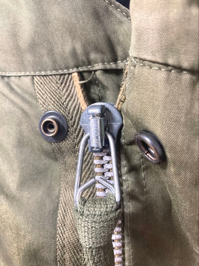 実物　M-51 モッズコート フィッシュテールパーカー アルミジップ