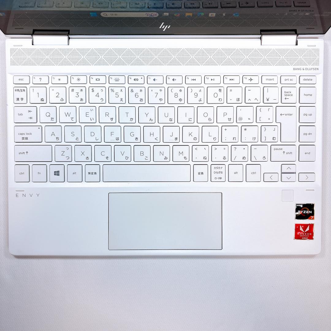 ★セラミックホワイト★ HP Envy x360 2in1 タッチパネル 736