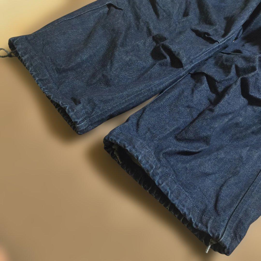 HERILL　15oz DENIM CARGO PANTS