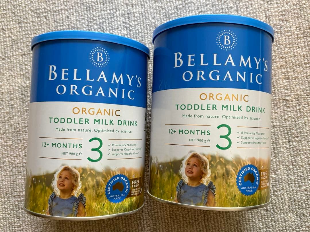 【ベラミーズ】オーガニック粉ミルク缶 ステップ3