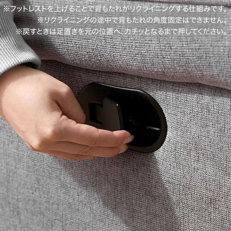 1人掛け リクライニングソファ  LOWYA