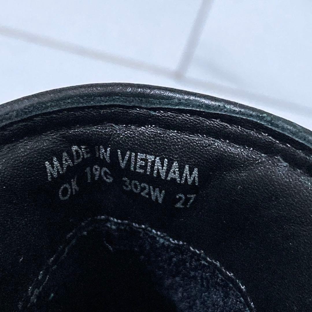 極美品 REGAL リーガルウォーカー サイドゴアブーツ ゴアテックス 黒 27