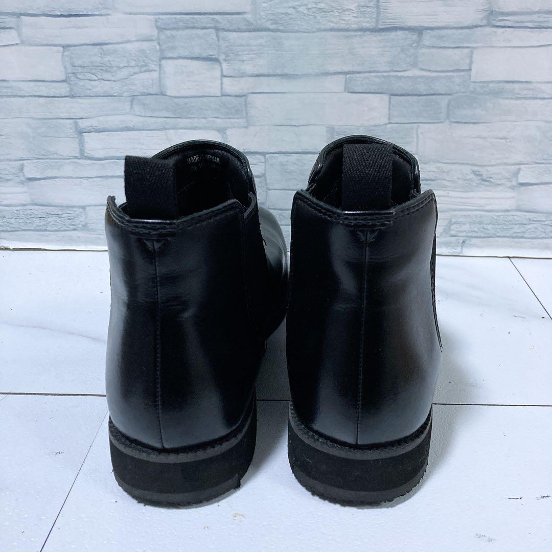 極美品 REGAL リーガルウォーカー サイドゴアブーツ ゴアテックス 黒 27