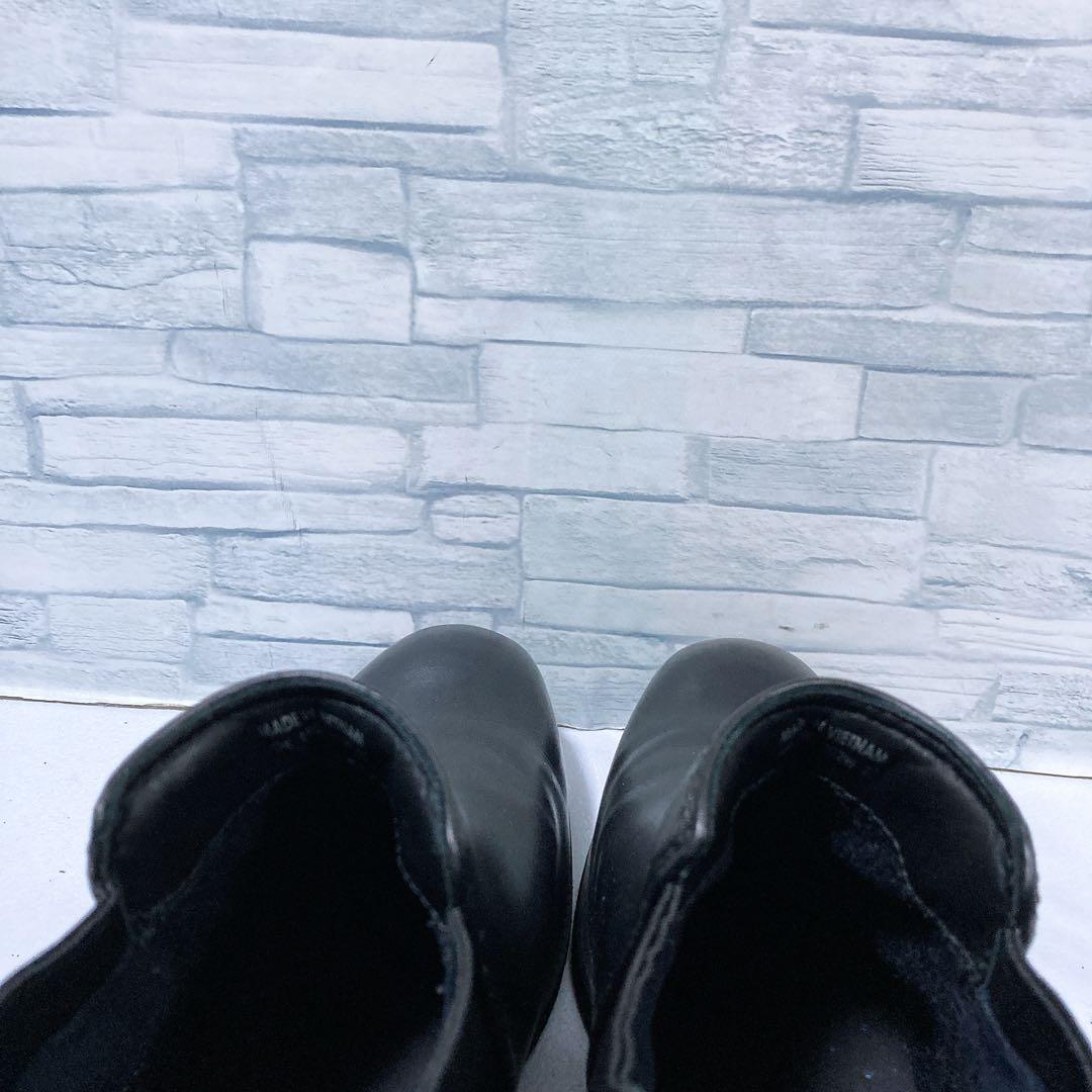 極美品 REGAL リーガルウォーカー サイドゴアブーツ ゴアテックス 黒 27