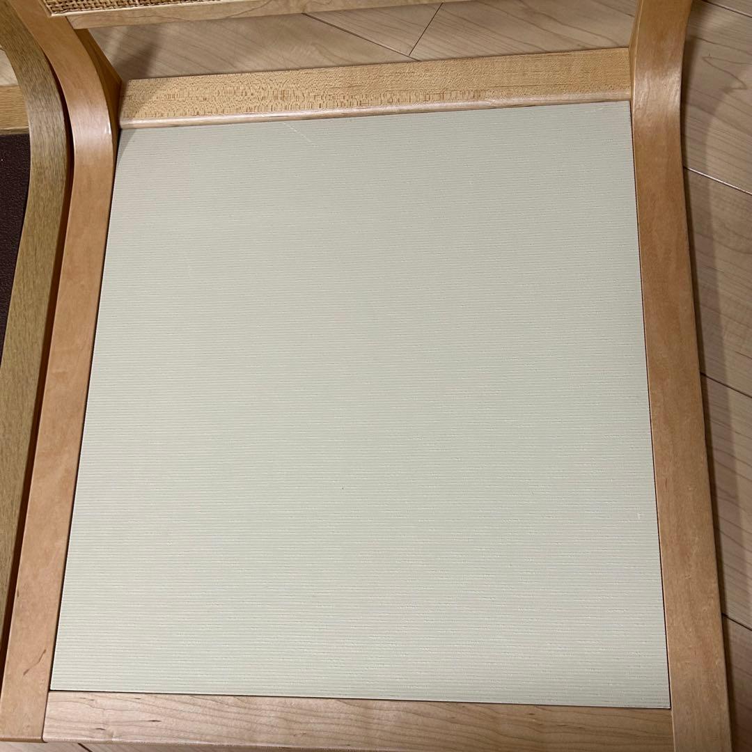 天童木工 TENDO 座椅子 ラタン 4脚