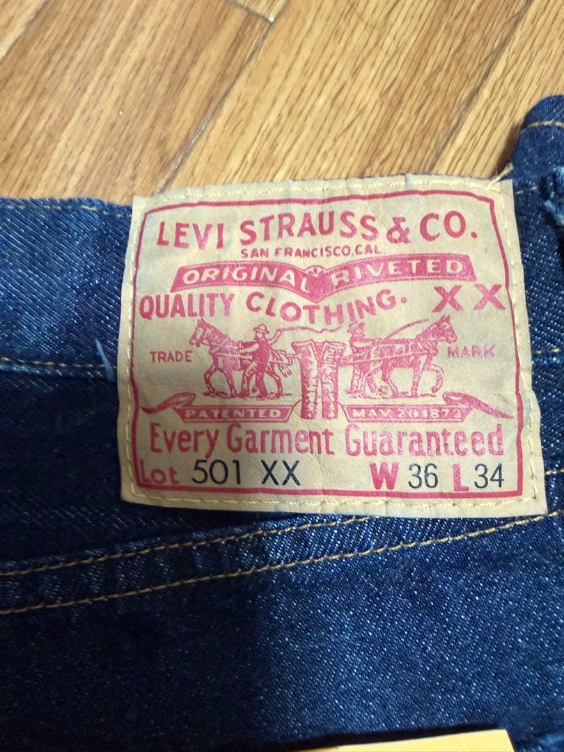 【LVC】Levi’s 501XX 1955モデル W36 L34 日本製