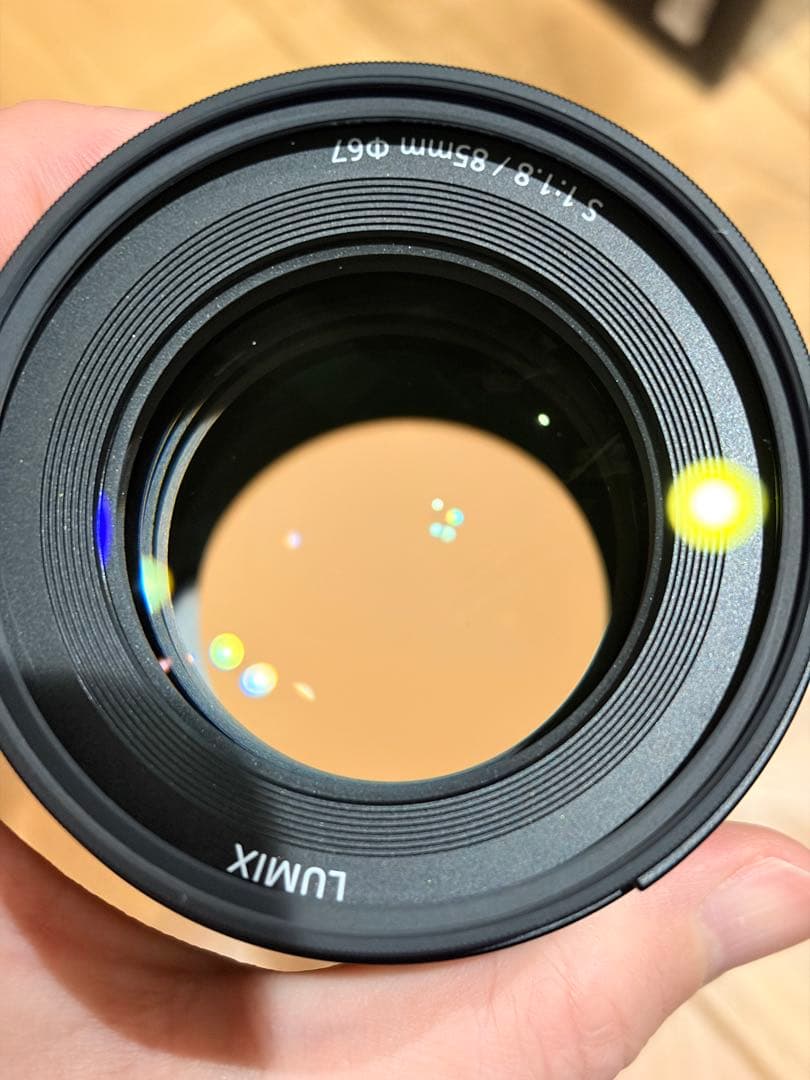 LUMIX 85mm F1.8 Lマウント 美品