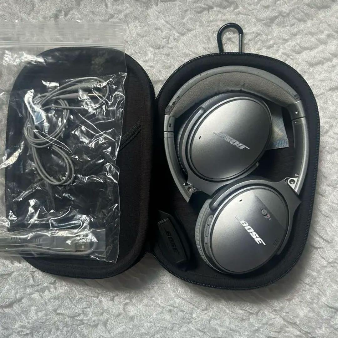 【美品】Bose QUIETCOMFORT 35 Ⅱ シルバー