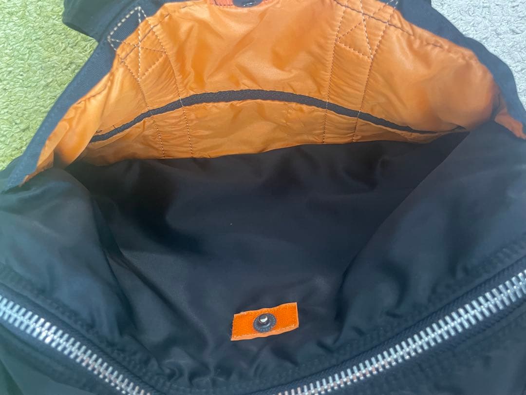 【美品】吉田カバン PORTER ブラック ドラムバッグ