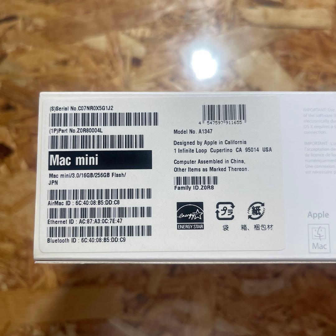 【良品】Apple Macmini2014 i7 16GB SSD256GB