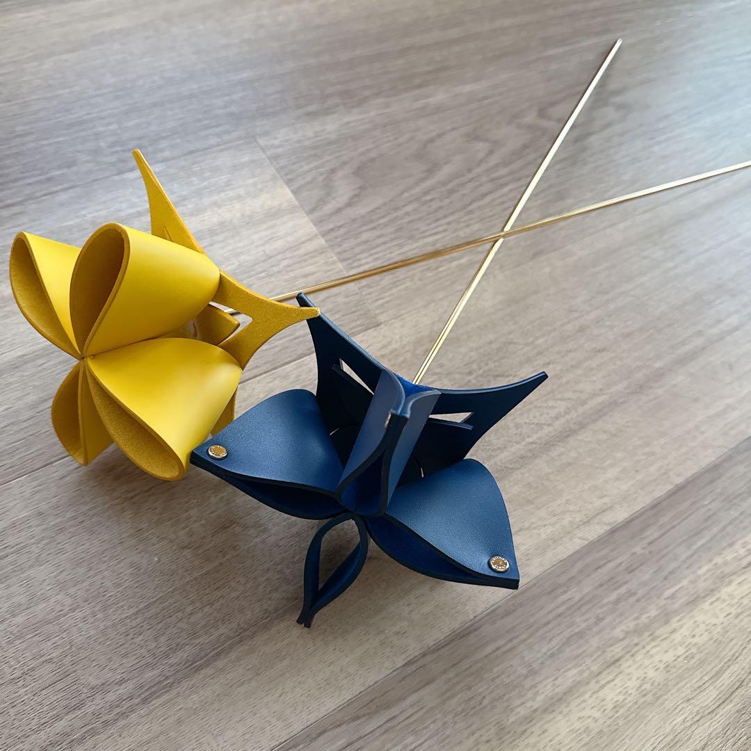 ルイヴィトン　オリガミフラワー 2本セット レア　美品　廃盤　花