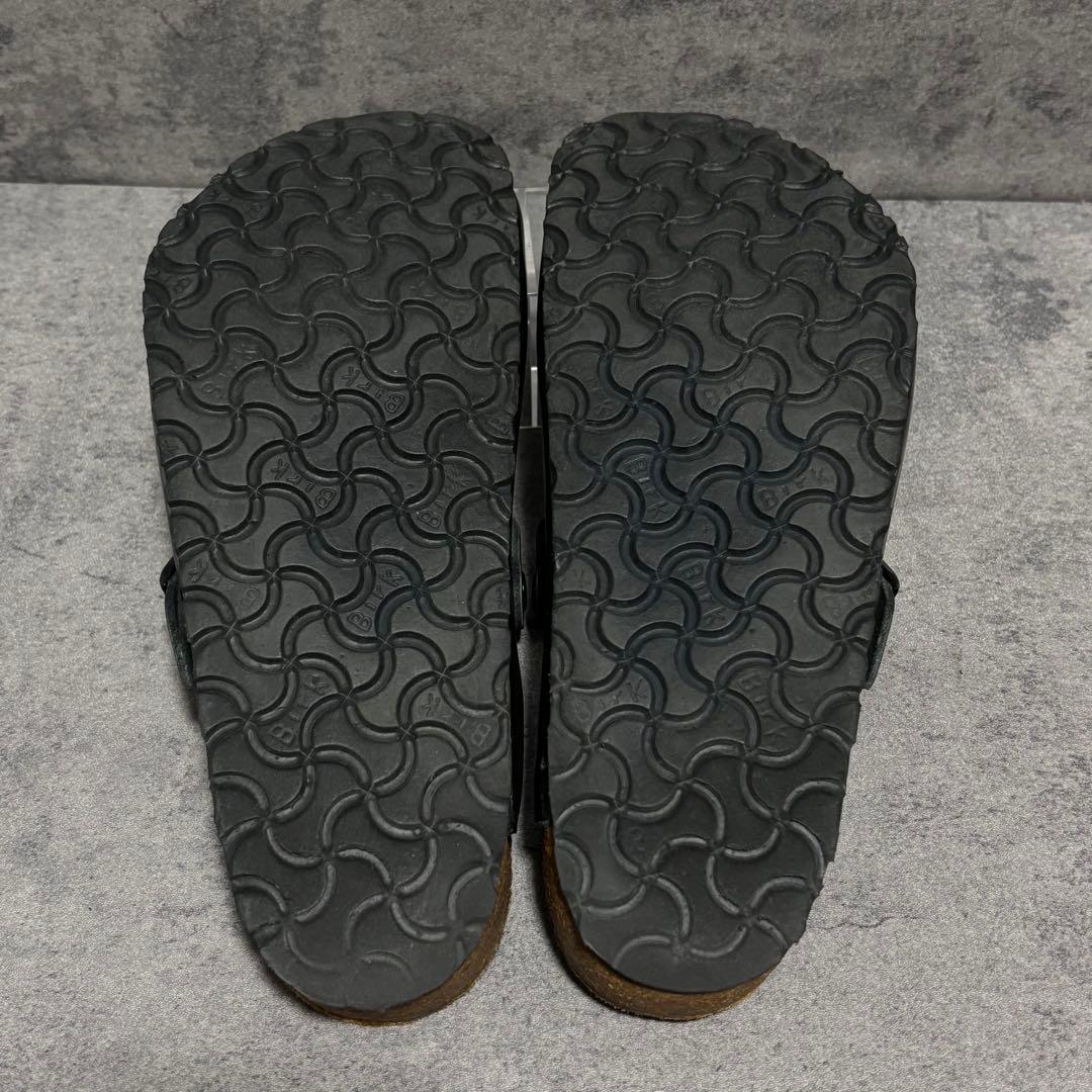 極美品　ビルケンシュトック　ボストン　レザー　レギュラー幅　ブラック　2157