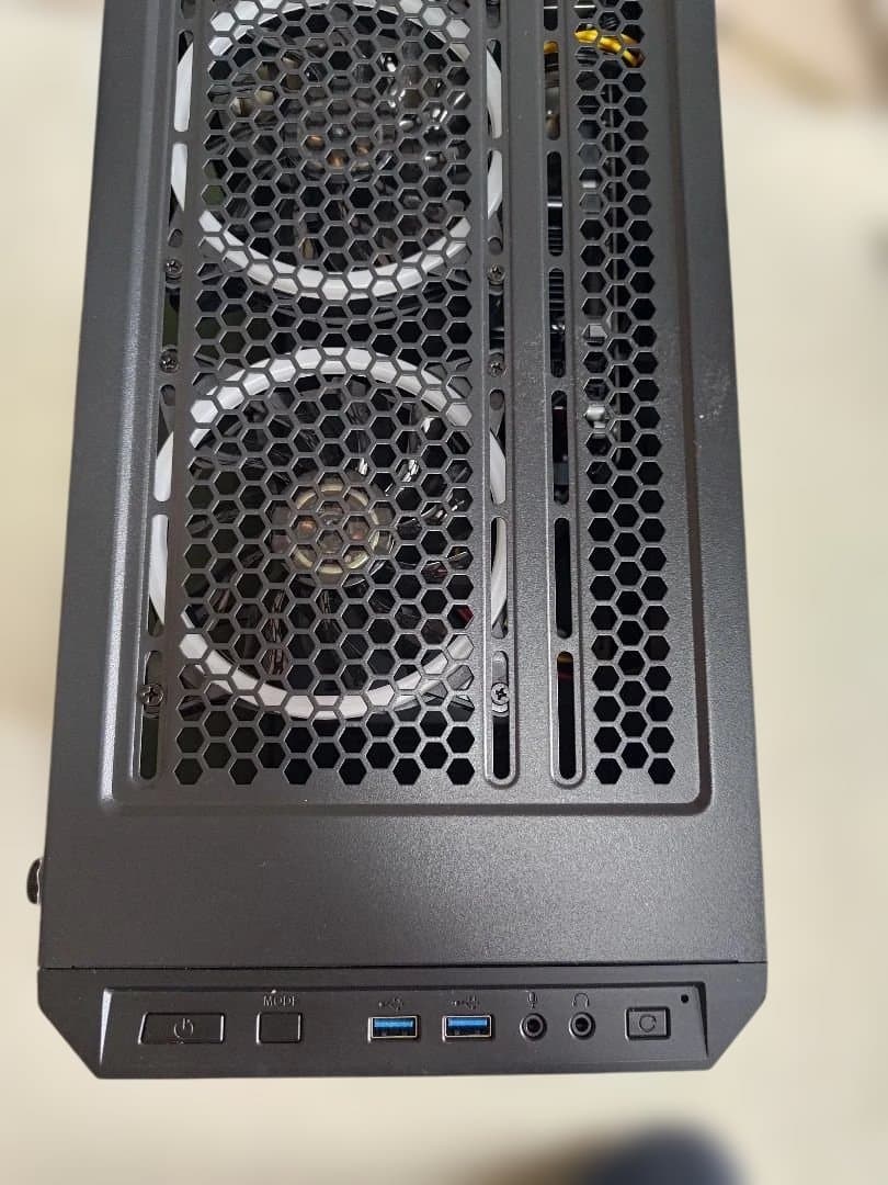 Ryzen 自作パソコン GTX1650　Antec PCケース