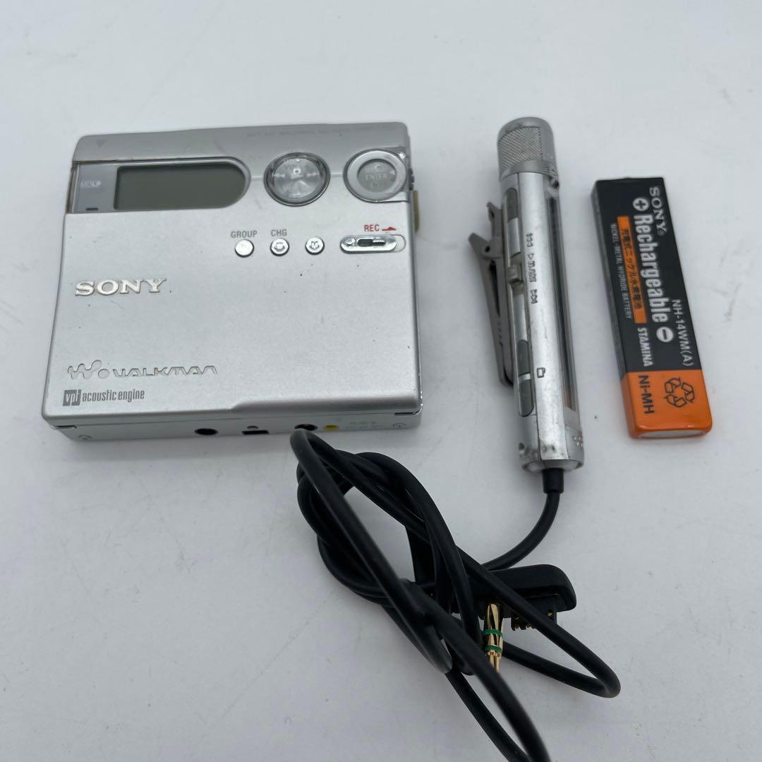 SONY ポータブルMDレコーダー MZ-N910 　②