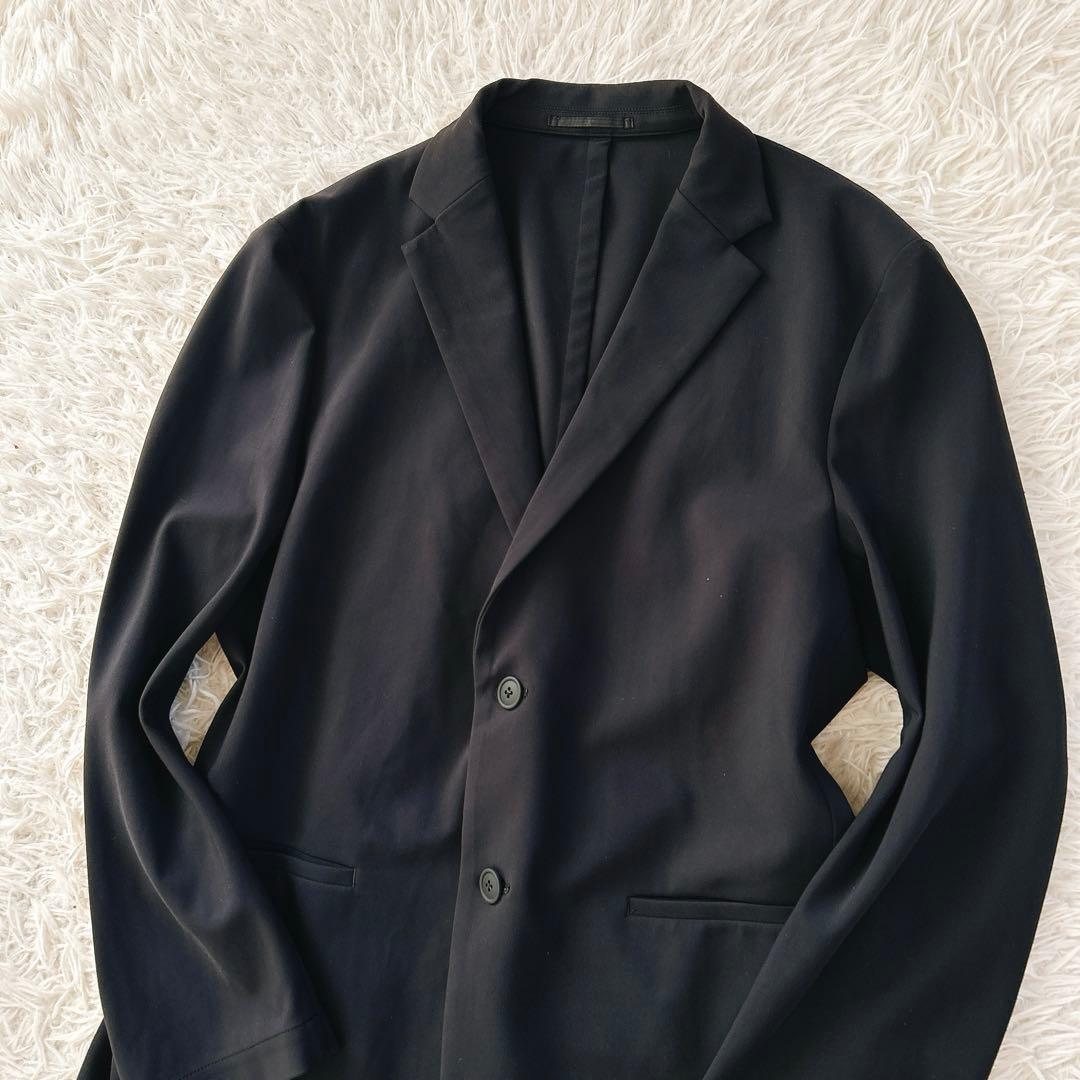 美品 Lサイズ セオリー テーラードジャケット 洗える ストレッチ 近年　黒