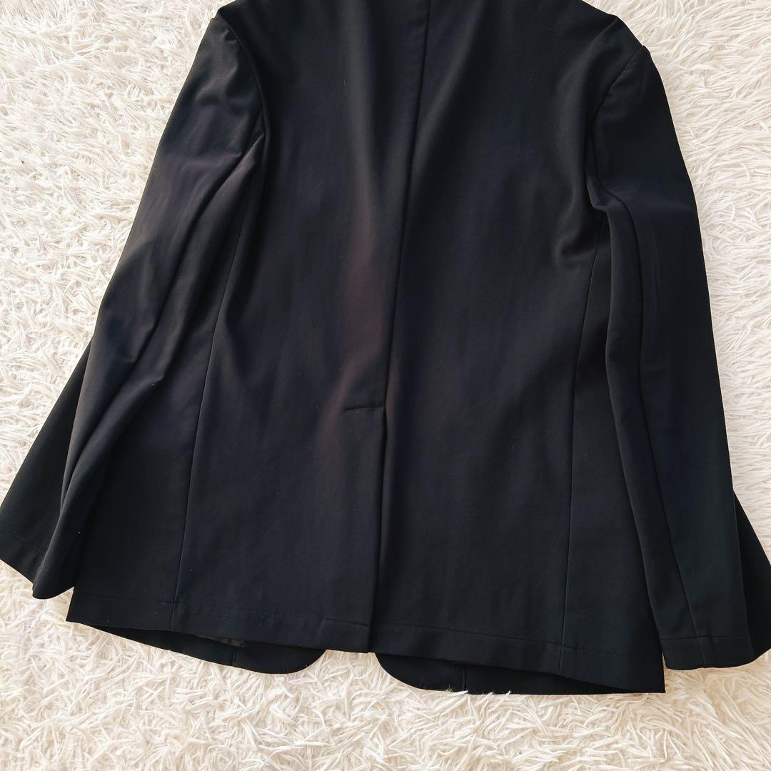 美品 Lサイズ セオリー テーラードジャケット 洗える ストレッチ 近年　黒