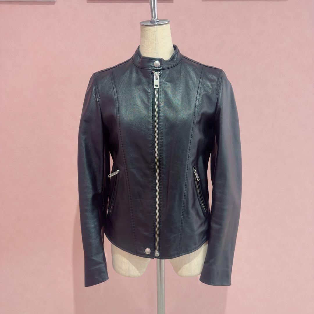 【美品】ディーゼル レザージャケットブラック