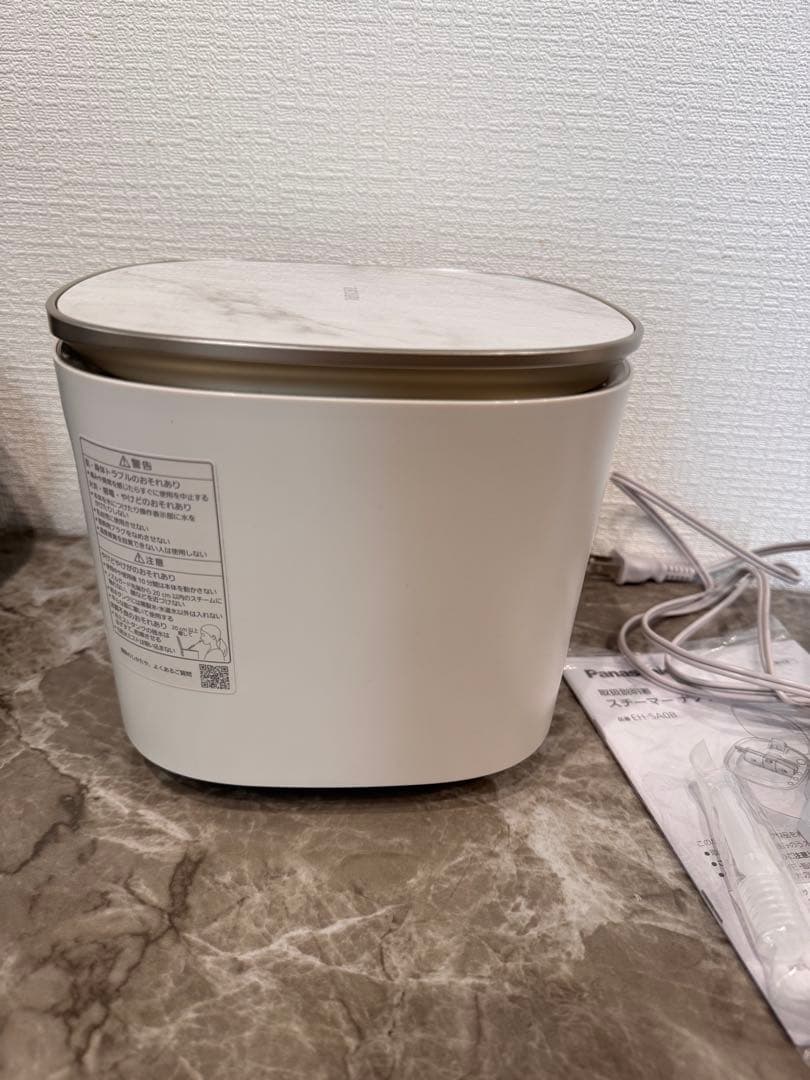 【美品】Panasonic スチーマー ナノケア EH-SA0B 大理石