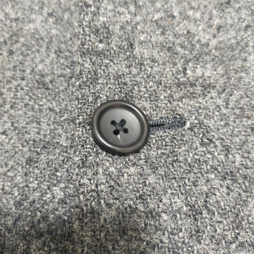 【大人ビジカジ】J.CREW×ハリスツイード・テーラードジャケット・灰・L~XL