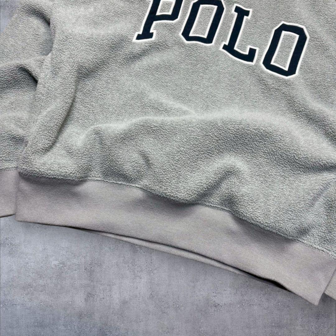 POLO RALPH LAUREN ハーフジップ フリース QRタグ 現行 M