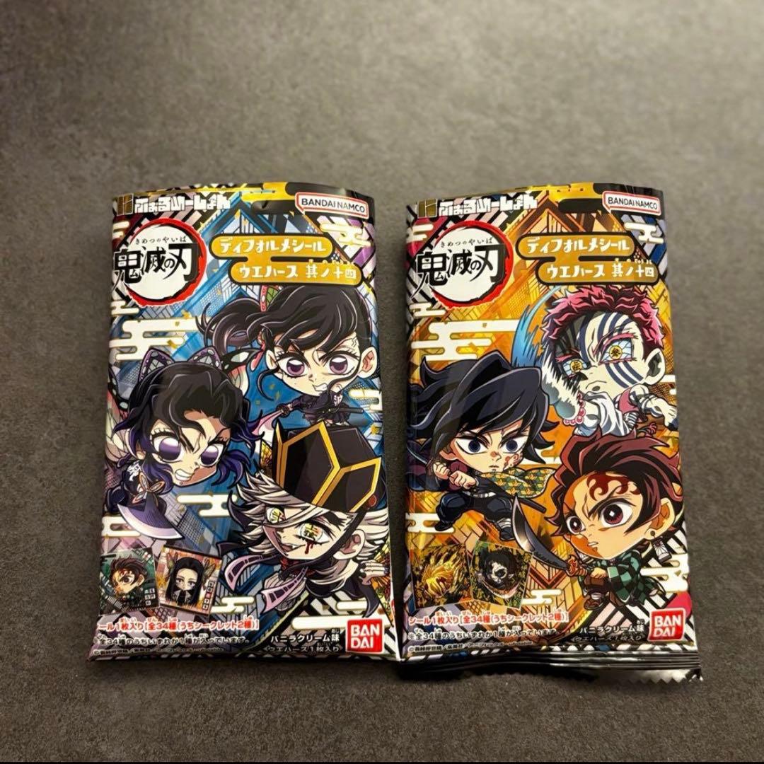 【1種欠け】鬼滅の刃ディフォルメシールウ エハース 其ノ十四33種セミコンプ