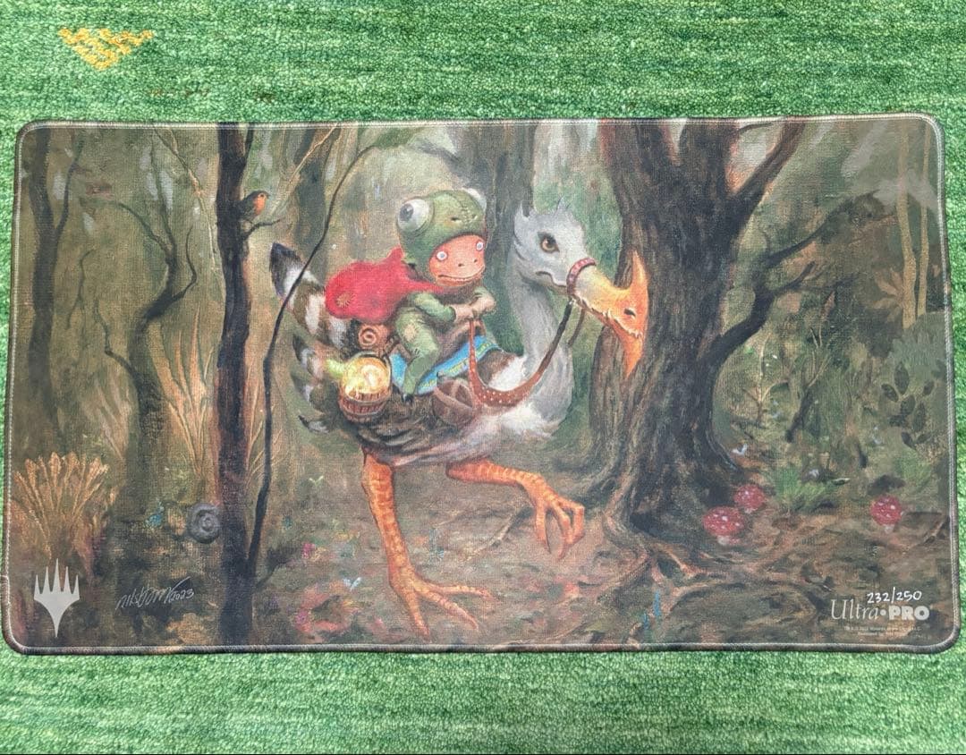 MTGプレイマット　不屈の追跡者　Tireless Tracker No232