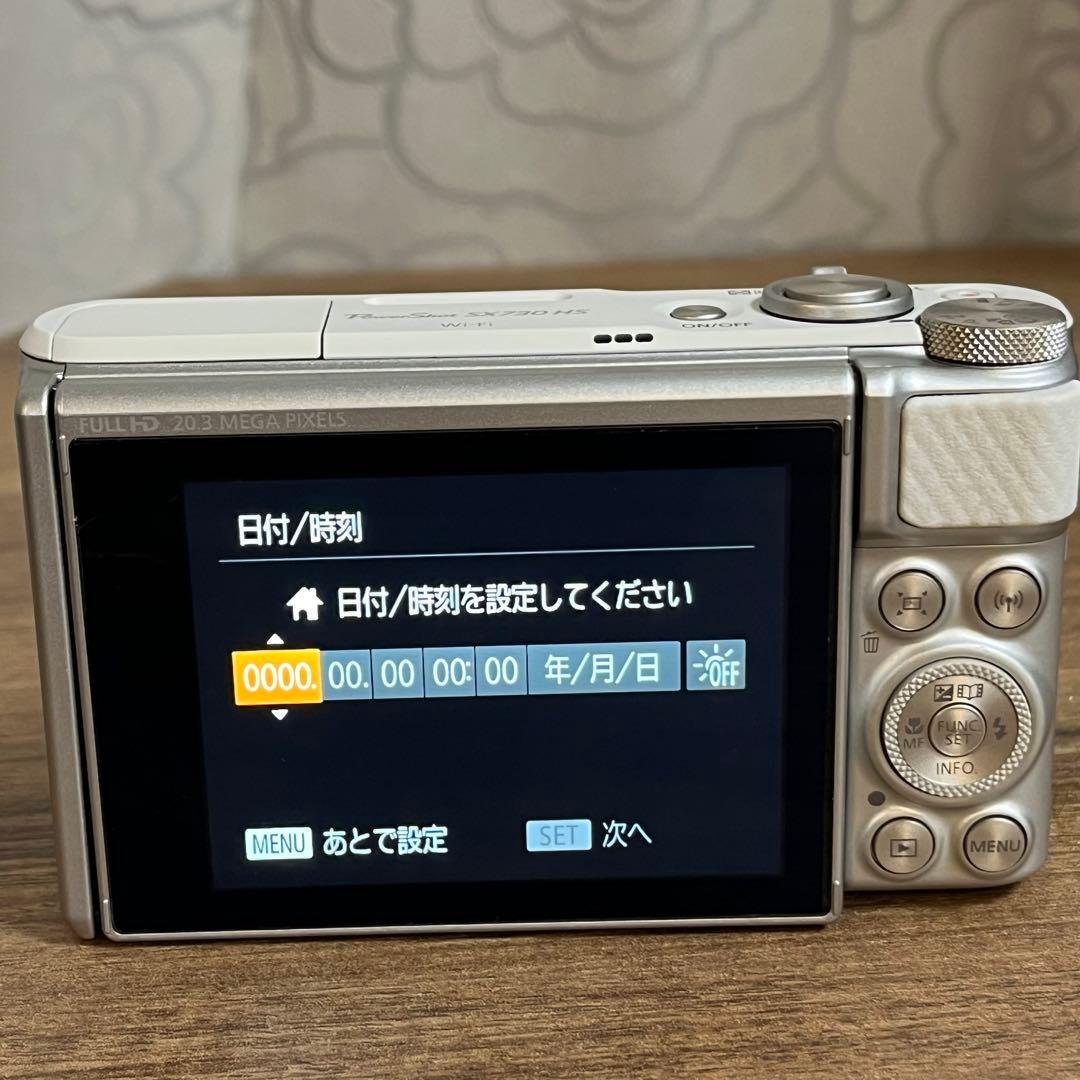 【美品】Canon PowerShot SX730 HS ホワイト