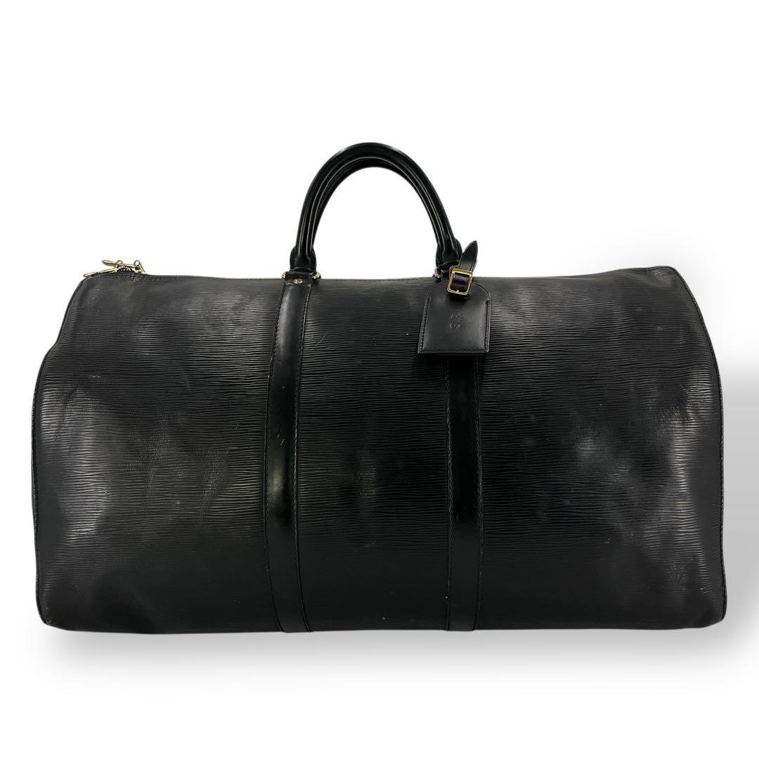 ルイヴィトン　エピ　キーポル50 ボストンバッグ　旅行カバン　黒　M42962