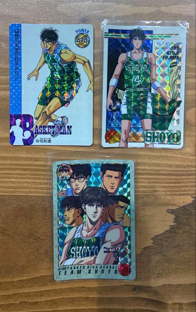 スラムダンク カードダス アマダ キラセット ミニアルバム 仙道彰 流川 藤真