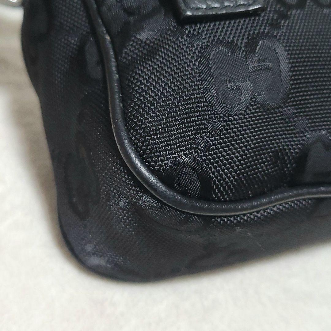 【現行 美品】GUCCI　ボディバッグ オフザグリッド GG柄 631341 黒