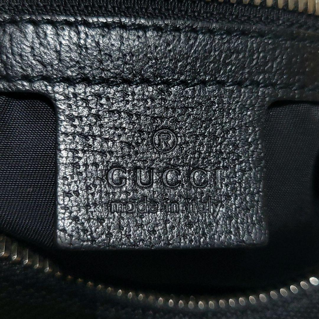 【現行 美品】GUCCI　ボディバッグ オフザグリッド GG柄 631341 黒