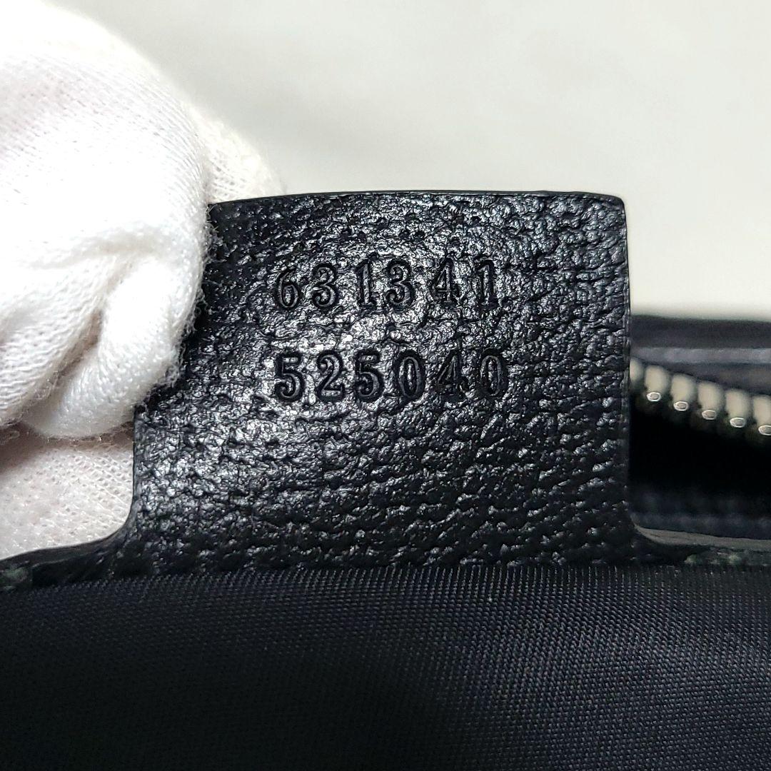 【現行 美品】GUCCI　ボディバッグ オフザグリッド GG柄 631341 黒