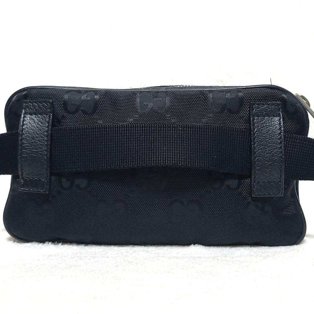 【現行 美品】GUCCI　ボディバッグ オフザグリッド GG柄 631341 黒
