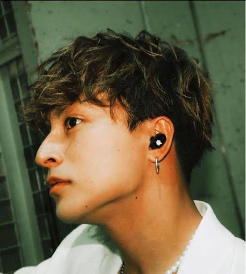 ゴールド　両耳　3.5×21mm 18k シルバー925 501同サイズ山田涼介