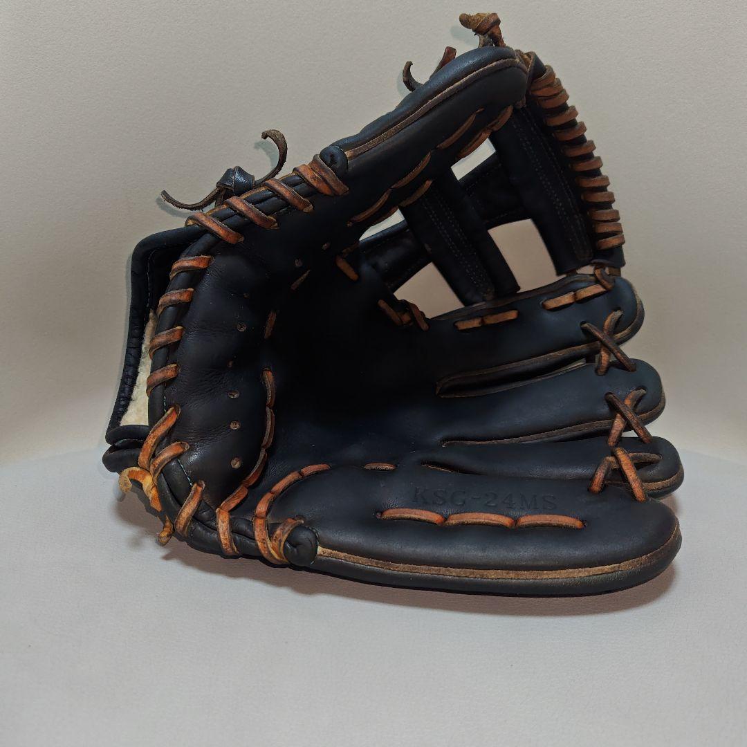 久保田スラッガー 限定 硬式 内野手用 グローブ 野球 東京支店刻印 袋付き