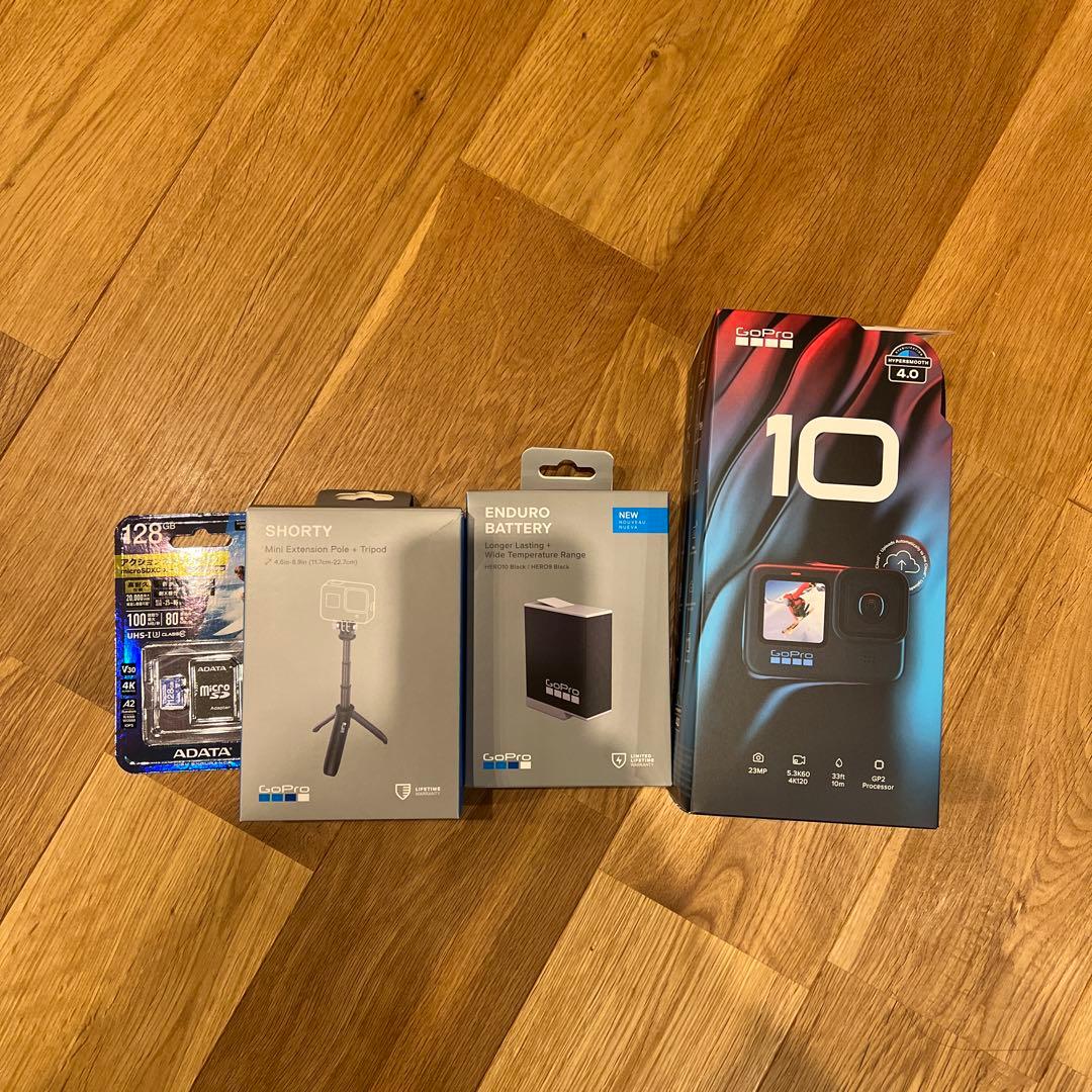 GoPro ゴープロ HERO10 ブラック バンドルセット CHDHX-101