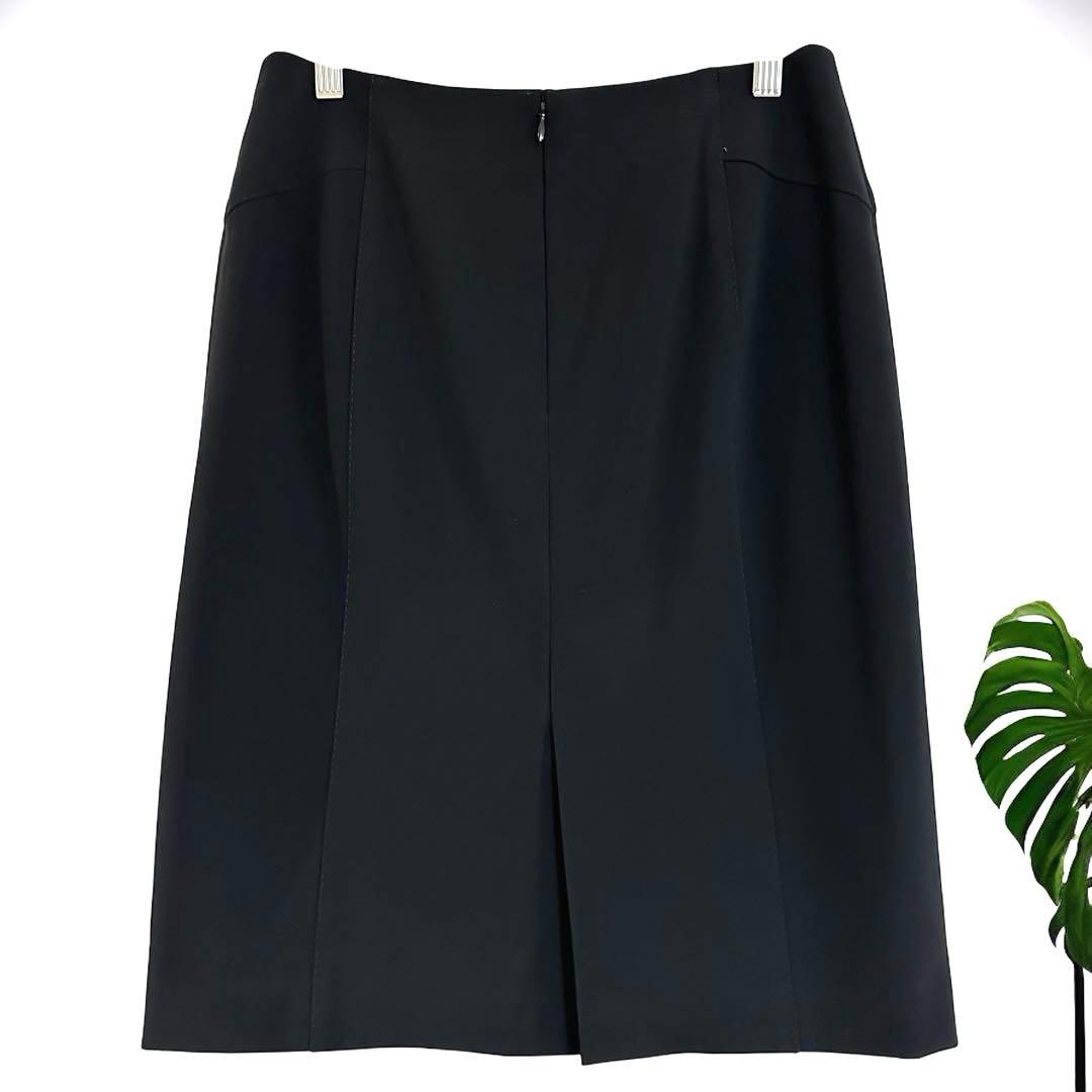 美品/23区/スカートスーツ/セットアップ/フォーマル/ブラック/無地/40