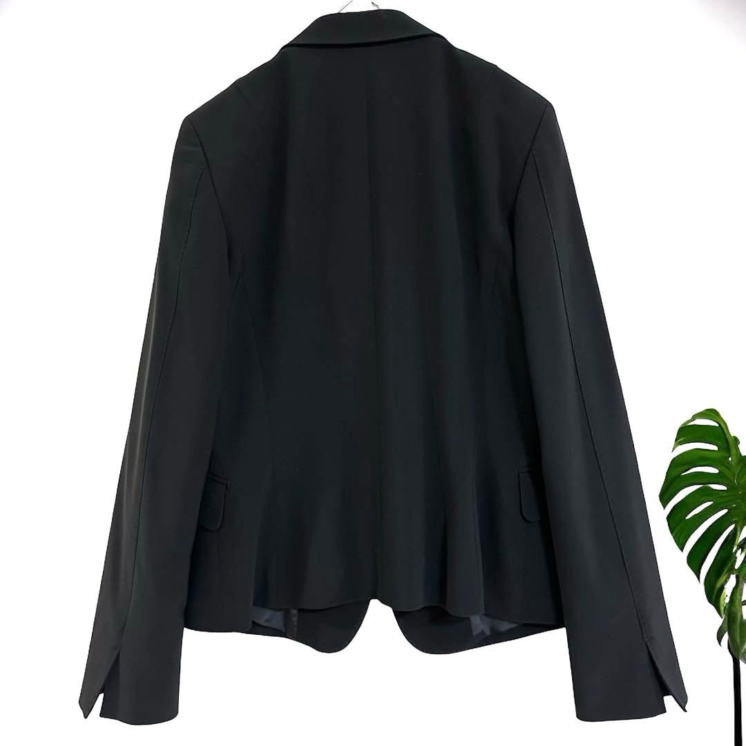 美品/23区/スカートスーツ/セットアップ/フォーマル/ブラック/無地/40