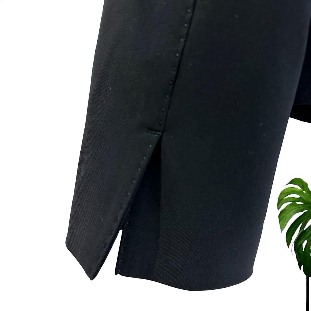 美品/23区/スカートスーツ/セットアップ/フォーマル/ブラック/無地/40