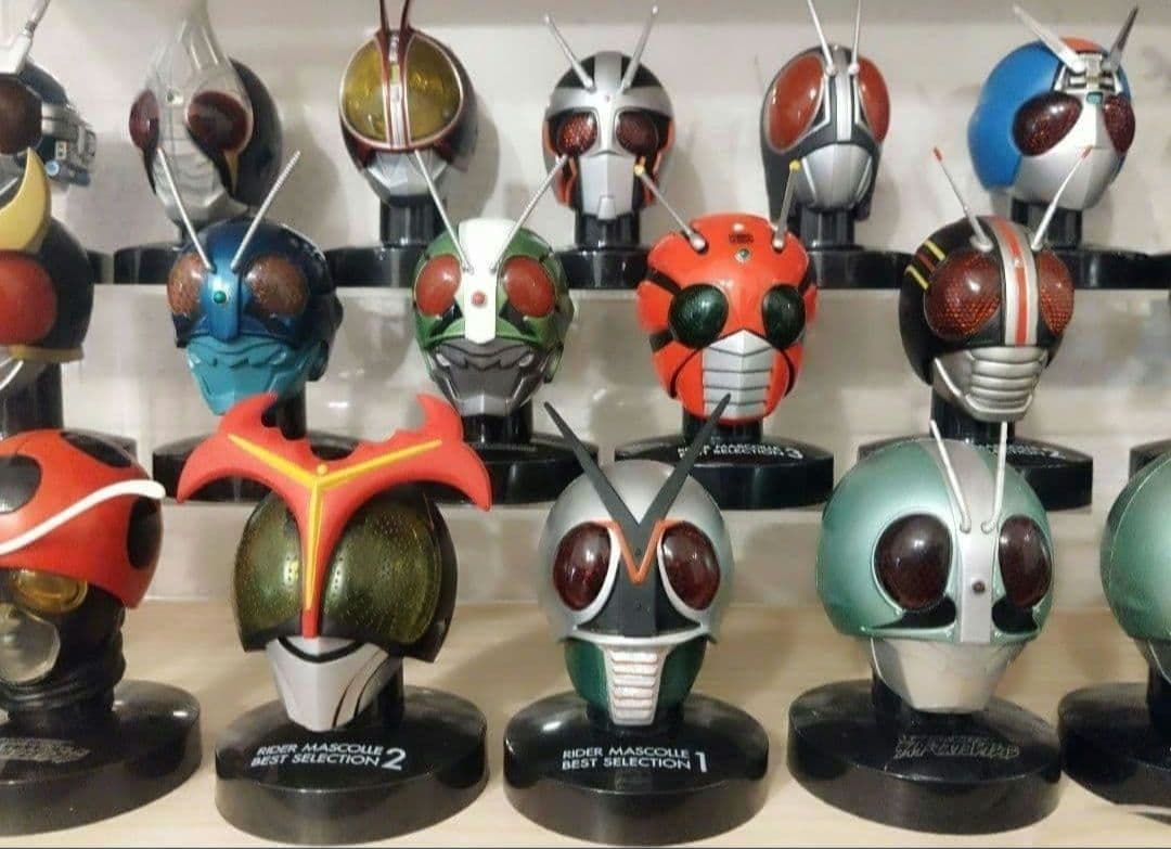 仮面ライダー マスク マスコレ セット 売り 全50個 ダブり有り フィギュア