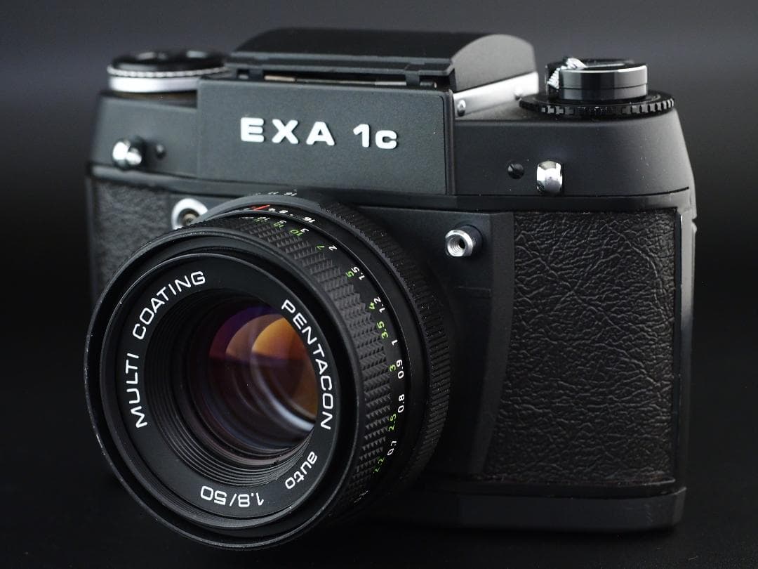 フィルムカメラ EXA 1c / PENTACON auto 50mm f1.8 MC