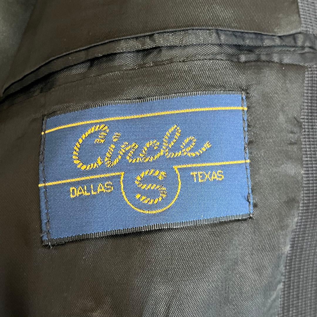 【美品】Made in USA ウエスタンテーラードジャケット 異素材 光沢