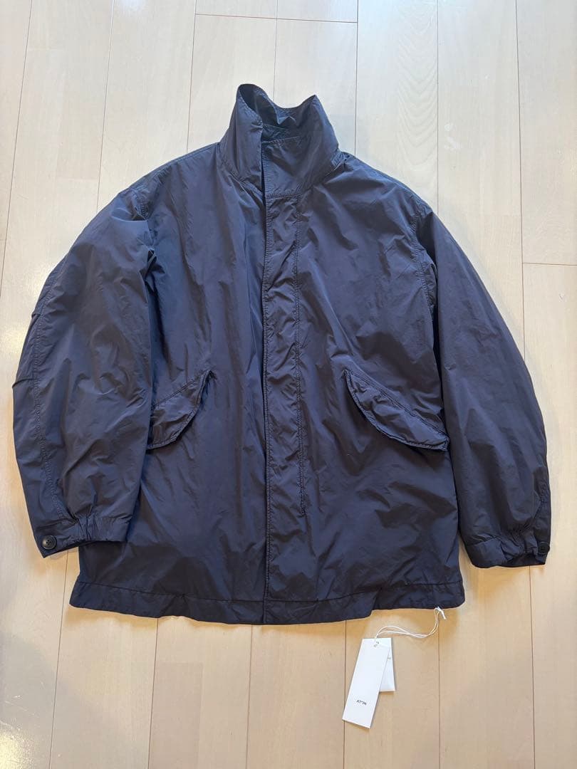 新品 25AW ATON 定番AIR WEATHER ショートモッズコート 04