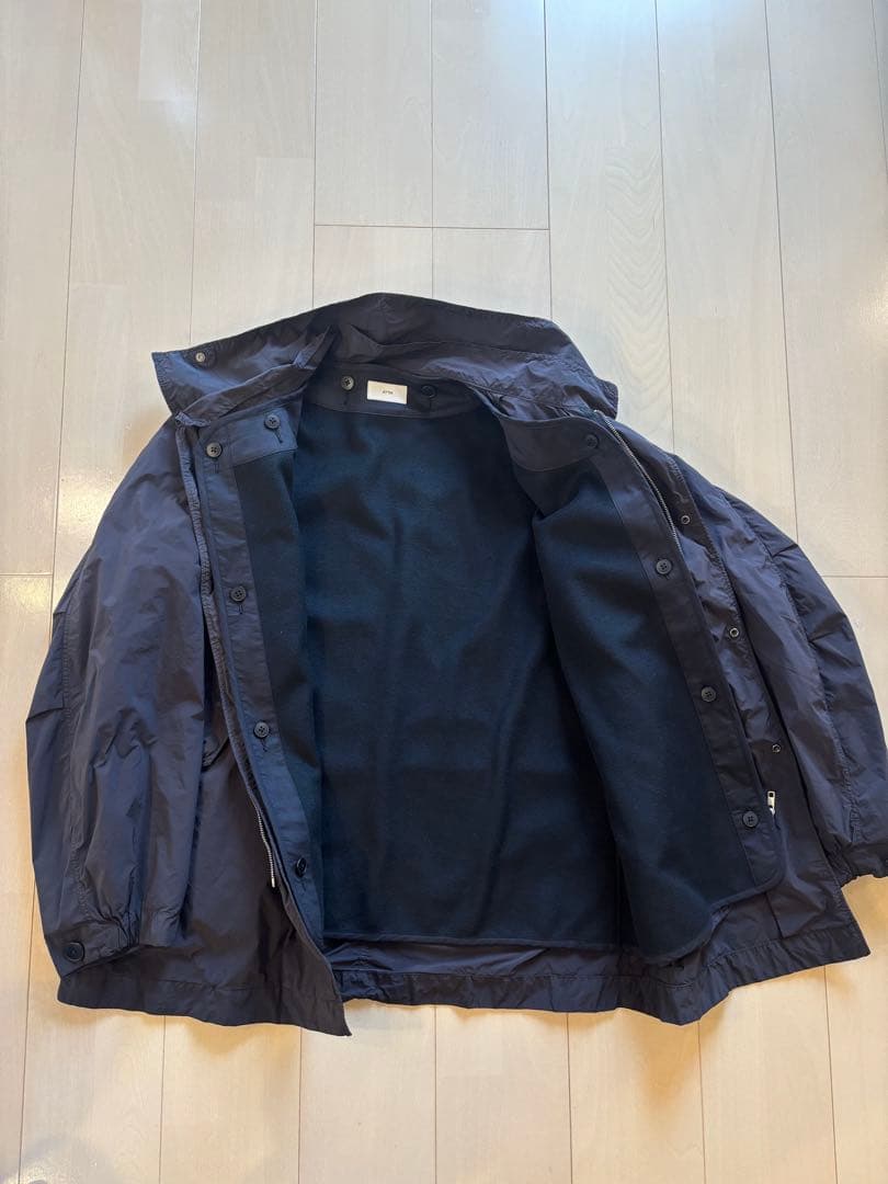 新品 25AW ATON 定番AIR WEATHER ショートモッズコート 04
