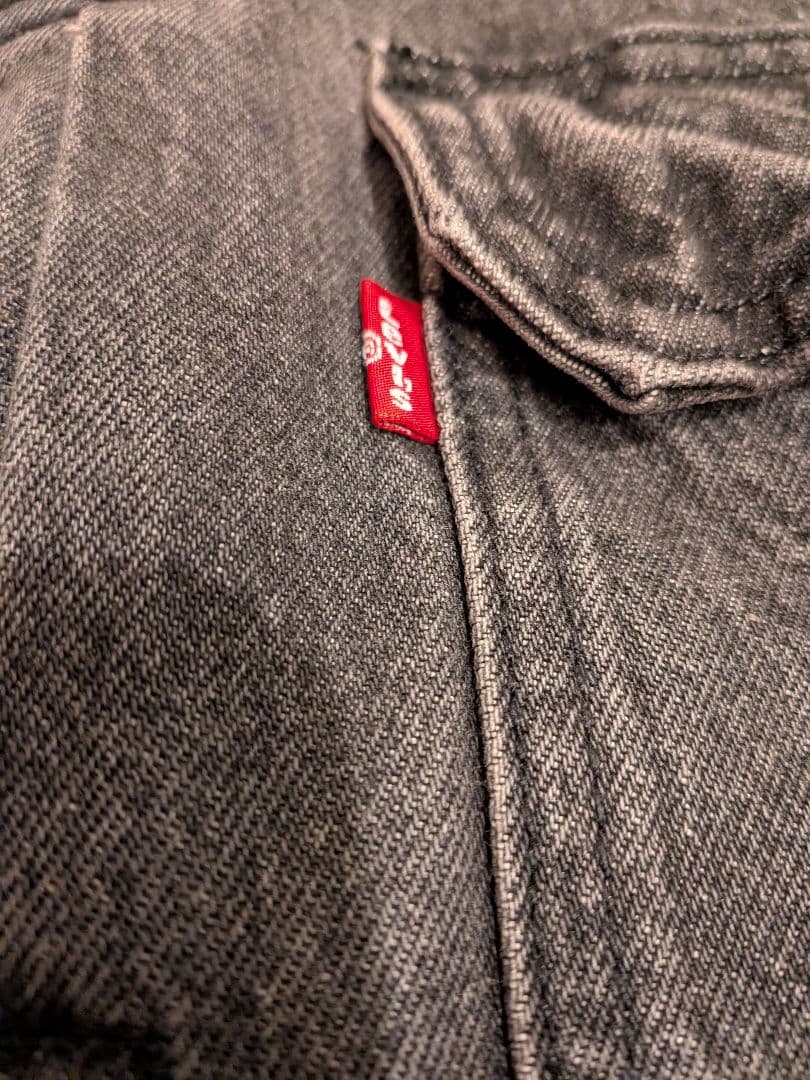 Levi's リラックスフィット デニムジャケット XL ダークグレー